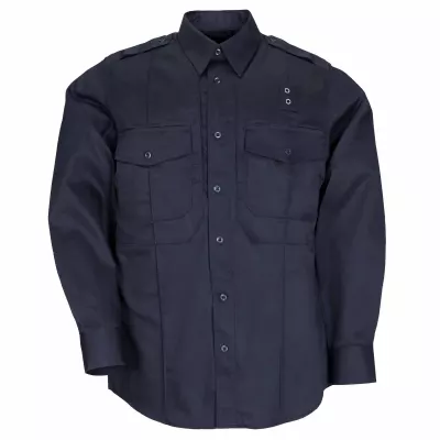 Сорочка тактична формений "5.11 Taclite PDU® Class-B Long Sleeve Shirt" Midnight Navy