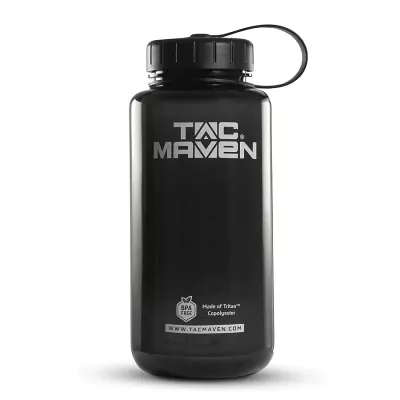 Пляшка для води Pentagon Tac Maven Norman Tritan 1л. Чорний