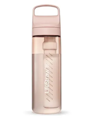 Пляшка-фільтр для води LifeStraw Go Filter Bottle, 650 мл, Cherry Blossom Pink