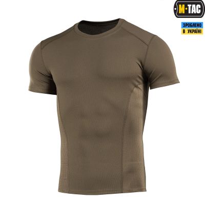 Футболка потовідвідна M-Tac Athletic Vent Олива, olive