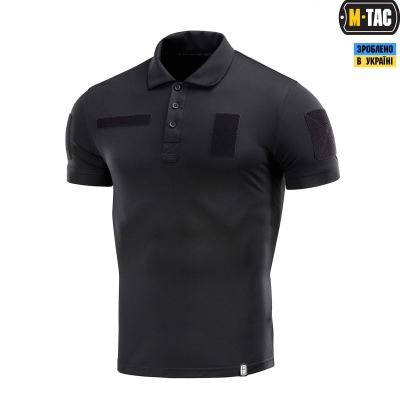 Тактичне поло M-Tac Nylon Чорний