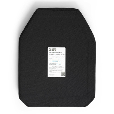 Поліетиленова бронеплита 3-го класу Rarog, М (25х30 см), shooters cut. Вага 1.5 кг