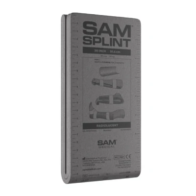 Медична шина SAM® Splint (США) плоска, 91.44 см, сіра Медична шина SAM® Splint (США) плоска, 91.44 см, сіра