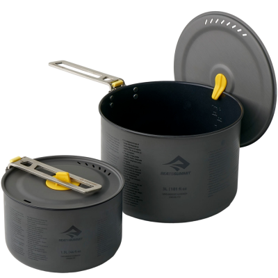 Набір каструль Sea to Summit Frontier UL Two Pot Set, 1.3L + 3L