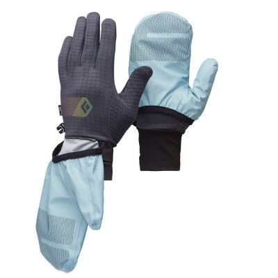 Рукавички чоловічі Black Diamond GridTech Storm Hood Gloves, Carbon/Glacier