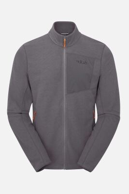 Чоловіча флісова кофта Rab Tecton Jacket, Graphene