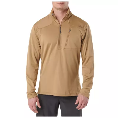 Термореглан тактичний "5.11 RECON HALF ZIP FLEECE" Coyote