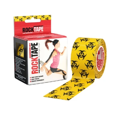Кинезио тейп RockTape Design. Эластичная лента 5 см х 5 м. Biohazard Кинезио тейп RockTape Design. Эластичная лента 5 см х 5 м. Biohazard