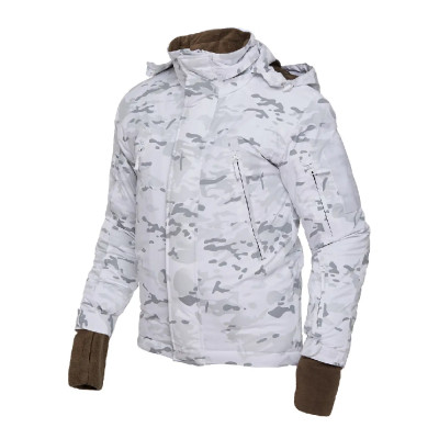 Куртка зимова тактична VAV WEAR Kolt 30. Білий мультикам