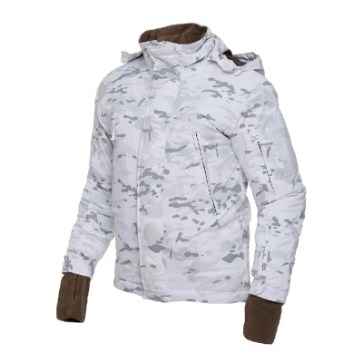 Куртка зимова тактична VAV WEAR Kolt 30. Білий мультикам