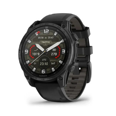 Смарт-годинник Garmin Tactix 8 (47 mm) AMOLED Ballistics Ultralight. Чорний