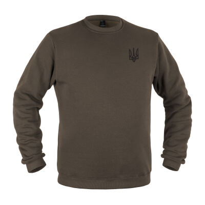 Світшот зимовий "Тризуб Logo" Olive Drab