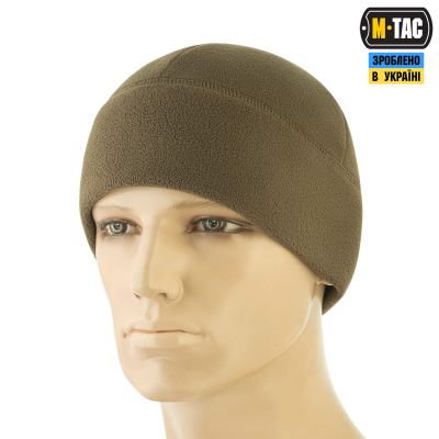 Шапка M-Tac Watch Cap Elite фліс Dark Олива (320г/м2)