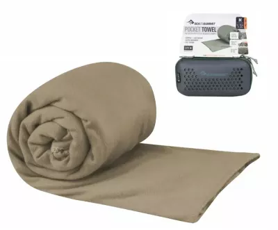 Полотенце Sea to Summit Pocket Towel – Песчаное
