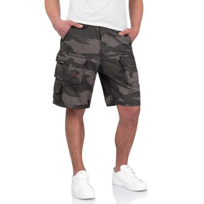 Шорты "SURPLUS TROOPER SHORTS" Black camo