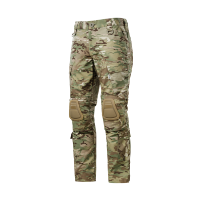 Тактичні штани з наколінниками. Армований Rip-Stop, мультикам