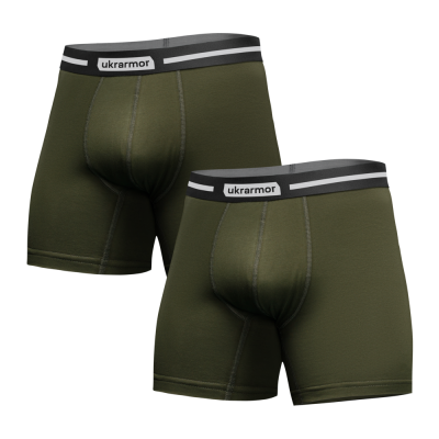 Труси чоловічі "Soldier's Boxer" Gen 2 (2 шт.). Матеріал Charged Cotton. Олива