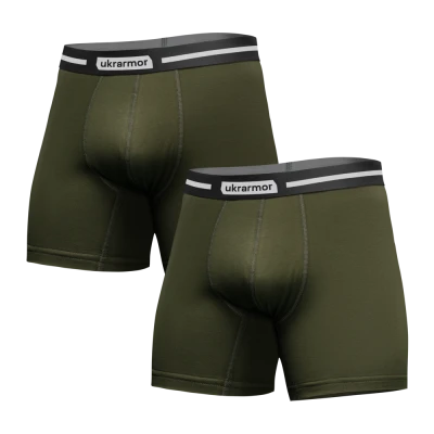 Труси чоловічі "Soldier's Boxer" Gen 2 (2 шт.). Матеріал Charged Cotton. Олива