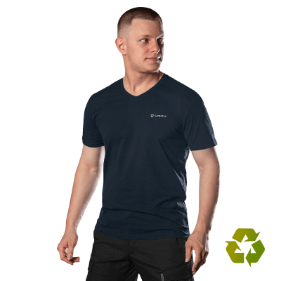 Футболка Totem V-neck Темно-синя