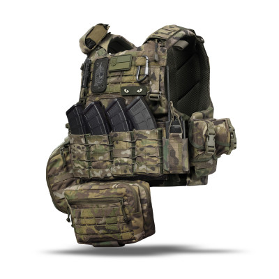Комплект спорядження Vest Full (based on IBV) S\M без балістичного захисту. Мультикам