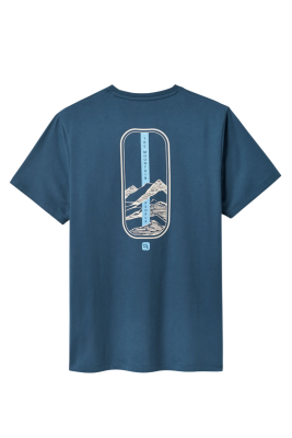 Футболка чоловіча Rab Stance Strata Tee, Tempest Blue