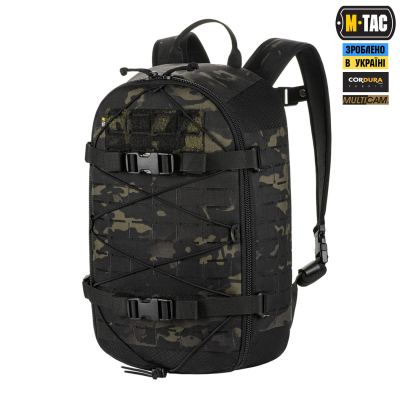 Рюкзак M-Tac Sturm с эргономичными лямками X-Large Elite Gen.II Мультикам Черный