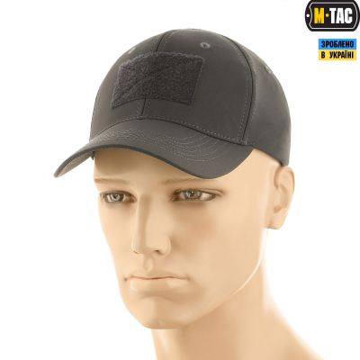 Бейсболка M-Tac Flex Lightweight Сірий