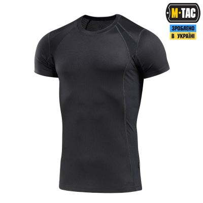 Футболка потовідвідна M-Tac Athletic Gen. 2 Чорна, black, чорний