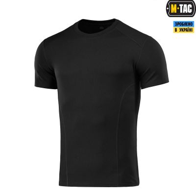 Футболка потовідвідна M-Tac Athletic Чорна, black, чорний