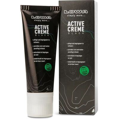 Крем для взуття LOWA Active Creme 75 ml, чорний