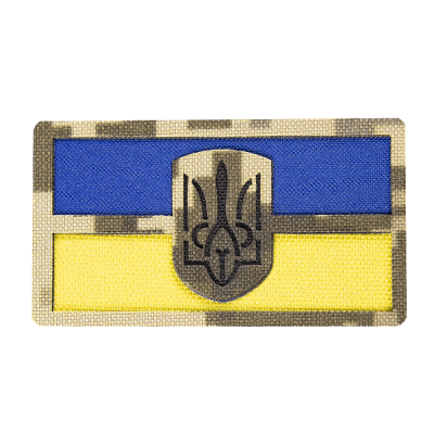 Патч Camotec Герб України (4.5*8) Піксель (ММ-14)