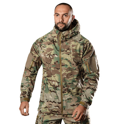 Куртка тактична Stalker SoftShell, Camotec. Піксель (мм-14)