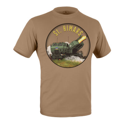 Футболка з малюнком "HIMARS" Coyote Brown