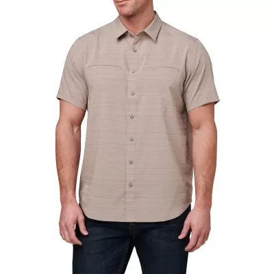 Сорочка тактична "5.11 Tactical Ellis Short Sleeve Shirt" Titan Grey