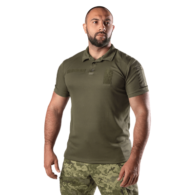 Поло Army ID Олива