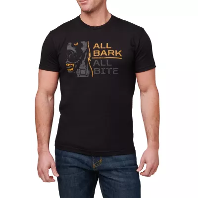 Футболка з малюнком "5.11 Tactical All Bark Zoom" Black