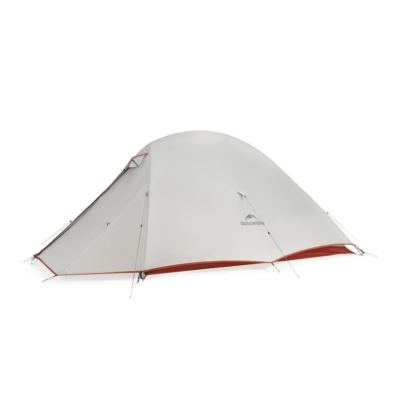 Намет надлегкий двомісний з футпринтом Naturehike Cloud Up Pro CNK2350WS020, 20D, світлий сірий