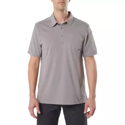 Футболка поло тактическая с коротким рукавом 5.11 AXIS SHORT SLEEVE POLO Lunar