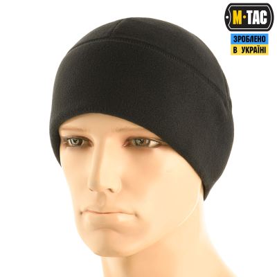 Шапка M-Tac Watch Cap Premium фліс (250г/м2) Чорна