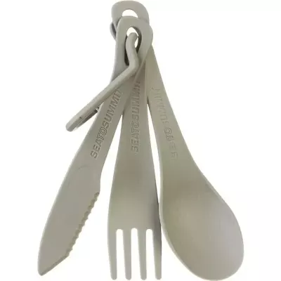 Набір столових приборів Sea to Summit Delta Cutlery Set – Сірий