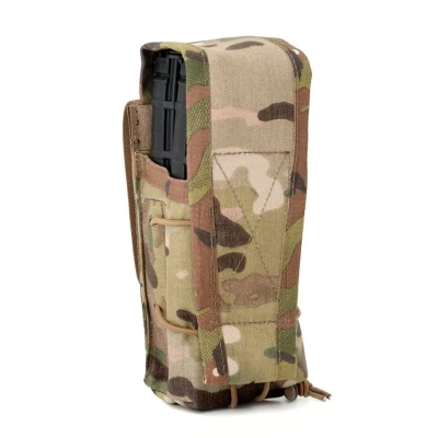 Подсумок под АК/AR двойной с клапаном Rarog. Cordura 500D. Мультикам