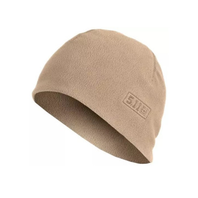 Шапка тактична 5.11 Tactical® Watch Cap флісова. Койот