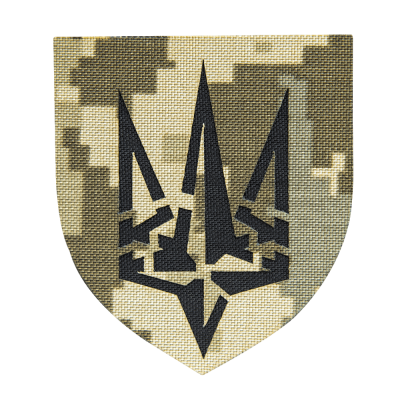 Шеврон Camotec 4 БрОП "Рубіж" (7*8) Піксель (ММ-14)