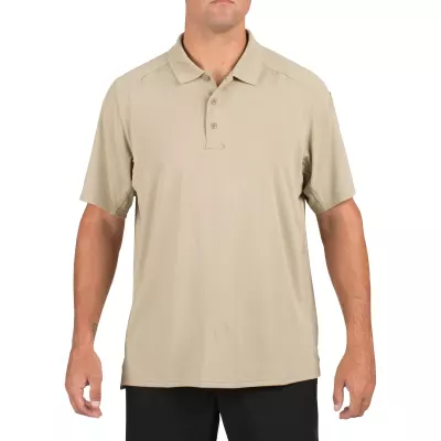Футболка поло "5.11 Tactical Helios Short Sleeve Polo" Silver Tan
