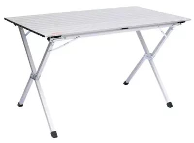 Складний стол з алюминиевий столешницей Tramp Roll-120 (120x60x70 см) TRF-064, сірий