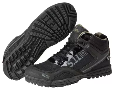 Кросівки (черевики) тактичні вологозахисні "5.11 RANGE MASTER WATERPROOF BOOT" (чол.) Black