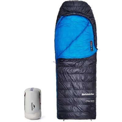 Спальник Naturehike CW700 CNK2450WS048 розмір M чорно-блакитний