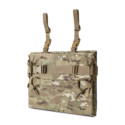 Каремат для сидіння розкладний потрійний 2-го класу захисту. Cordura 500D. Мультикам