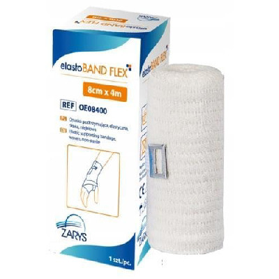 Бинт еластичний ElastoBand Flex підтримуючий тканий, нестерильний 4 м х 8 см