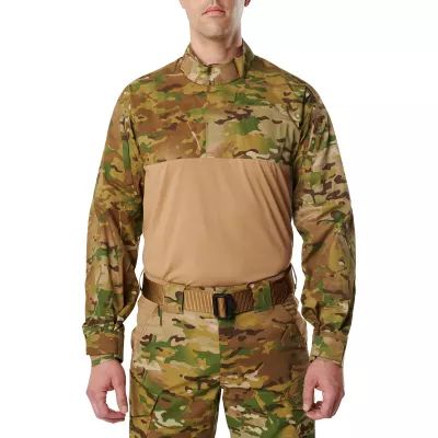 Сорочка тактична під бронежилет "5.11 Tactical Multicam® Stryke™ TDU® Rapid Long Sleeve Shirt" Multicam
